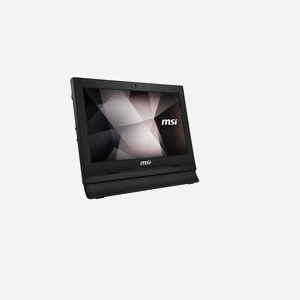 MSI Pro 16T 10M-228XDE All-in-One : Intel Celeron 5205U, 15.6" Tactile HD, 4Go DDR4, 250Go SSD, Intel UHD Graphics, Wi-Fi 5, Noir - Miniature 2