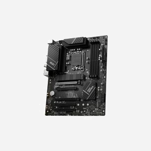 Carte mère MSI PRO B760-P WIFI DDR4, Socket LGA 1700, Chipset Intel B760, 4x DDR4 DIMM jusqu'à 128GB 5333MHz(OC), 2x M.2, SATA III, 2.5GbE LAN, WiFi, BT, ATX - Miniature 3