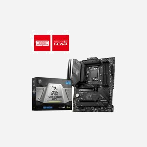 MSI MAG B760 TOMAHAWK WIFI - Carte mère ATX - Socket LGA 1700 - DDR5-SDRAM 128Go max - M.2/SATA III - 2.5GbE - Wi-Fi 6E - Intel - MAG-B760-TOMAHAWK-WIFI - Miniature 2