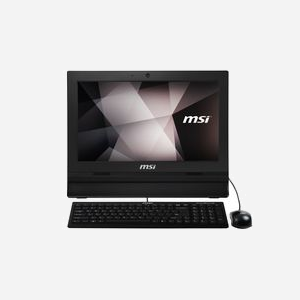 MSI Pro 16T 10M-241XEU All-in-One - Intel Celeron 5205U, 15.6" tactile HD, 4GB DDR4, 256GB SSD NVMe PCIe, Wi-Fi 5, TPM, FreeDOS - Miniature 4