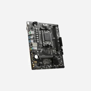 MSI PRO A620M-E : Carte mère AMD A620 micro ATX Socket AM5, DDR5-SDRAM 96Go max, M.2 PCIe 4.0, RAID 0/1/10, Realtek ALC897, Gigabit Ethernet - Miniature 3