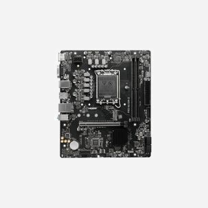 MSI PRO H610M-E : Carte mère micro ATX Intel H610, Socket LGA 1700, DDR5-SDRAM 96Go max, M.2, SATA III, RAID 0/1/5/10, 2.5GbE - Miniature 2
