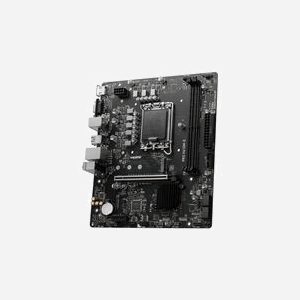 MSI PRO H610M-E : Carte mère micro ATX Intel H610, Socket LGA 1700, DDR5-SDRAM 96Go max, M.2, SATA III, RAID 0/1/5/10, 2.5GbE - Miniature 3