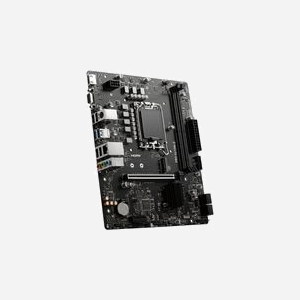 MSI PRO H610M-E : Carte mère micro ATX Intel H610, Socket LGA 1700, DDR5-SDRAM 96Go max, M.2, SATA III, RAID 0/1/5/10, 2.5GbE - Miniature 4