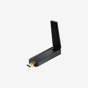 MSI AXE5400 Adaptateur USB Type-A vers USB 2.0 Noir, Compatible Windows 10/11, Dimensions 102x30x19mm, Connectivité Sans Fil 2.4/5GHz - Miniature 2