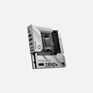 MSI B650M PROJECT ZERO : Carte mère micro ATX AMD B650 Socket AM5, DDR5 128Go max, 2x M.2, Wi-Fi 6E, 2.5GbE, USB 3.2 Gen2/Gen2x2, Realtek ALC897 - Miniature 4