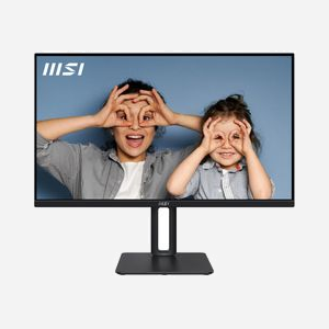 MSI PRO MP275P Écran 27" FHD IPS 100Hz, 1920x1080, 4ms, 300cd/m², HDMI 1.4b, VESA 100x100, Technologie EyesErgo, Noir - Miniature 1
