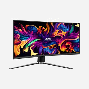 MSI MAG 341CQP QD-OLED - Écran PC Plat 34" UWQHD (3440x1440) 175Hz 0.03ms GTG, DisplayHDR True Black 400, HDMI 2.1, FreeSync Compatible - Miniature 3