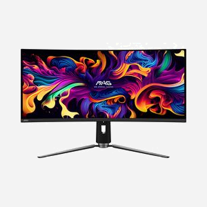 MSI MAG 341CQP QD-OLED - Écran PC Plat 34" UWQHD (3440x1440) 175Hz 0.03ms GTG, DisplayHDR True Black 400, HDMI 2.1, FreeSync Compatible - Miniature 4