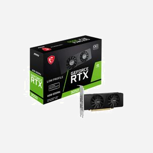 MSI GeForce RTX 3050 LP 6G OC : Carte Graphique NVIDIA 6Go GDDR6, 96-bit, PCIe x8 4.0, 2304 Cœurs CUDA, HDMI 2.1/DisplayPort 1.4a, Refroidissement Actif - Miniature 1