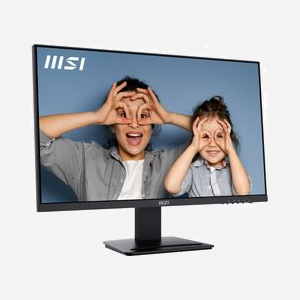 MSI Pro MP273U Écran 27" 4K UHD (3840x2160) IPS, 1ms, 60Hz, DCI-P3 98%, Adobe RGB 93%, HDMI 2.0b, DisplayPort 1.4a, VESA Adaptive Sync, Noir - Miniature 3