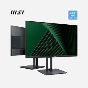 MSI Pro MP245PG Écran LCD 23.8" Full HD (1920x1080) IPS, 4ms GTG, 100Hz, Adaptive Sync, HDMI/DisplayPort, HP intégrés, VESA, Noir - Miniature 3