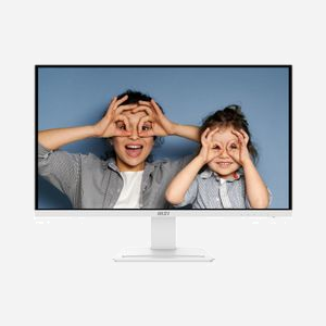 MSI Pro MP273QW E2 - Écran 27" WQHD (2560x1440) IPS 4ms GTG 100Hz, 400cd/m², DisplayHDR 400, HDMI 2.0b/DisplayPort 1.2a, Blanc - Miniature 5