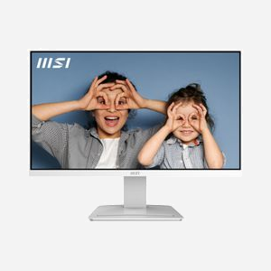 MSI Pro MP2412W - Écran LCD 23.8" Full HD (1920x1080) VA, 4ms GTG/1ms MPRT, 100Hz, HDMI/DisplayPort, Blanc, VESA 75x75mm - Miniature 2