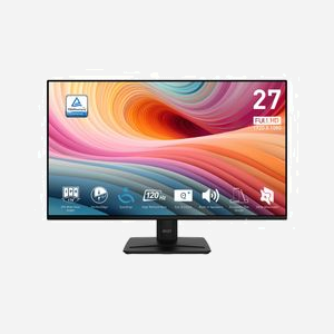 MSI PRO MP271A E2 - Écran LCD 27" Full HD (1920x1080) - IPS, 4ms GTG/1ms MPRT, 120Hz, FreeSync, HDMI/DisplayPort, Noir - Miniature 1