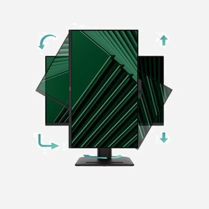 MSI PRO MP275QPDG Moniteur LCD 27" Wide Quad HD (2560x1440) IPS, 4ms GTG/1ms MPRT, 100Hz, 2xHDMI 2.0b, 2xDisplayPort 1.2a, Hub USB 2.0, VESA - Miniature 4