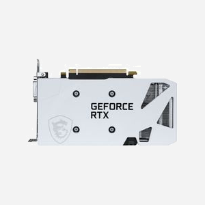 MSI GeForce RTX 3050 VENTUS 2X XS WHITE 8G OC, 8 Go GDDR6, 128-bit, PCIe x8 4.0, 1807 MHz, 2 ventilateurs, HDMI 2.1, DisplayPort 1.4a - Miniature 4