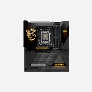 MSI MEG X870E GODLIKE : Carte mère AMD X870E Socket AM5 DDR5 256Go max, 5GbE Wi-Fi 7, 5xM.2 PCIe Gen5/Gen4, SATA III, Extended ATX - Miniature 2