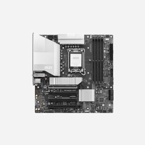 MSI PRO B860M-A WIFI : Carte Mère micro ATX Intel B860, LGA 1851, DDR5 jusqu'à 8800MHz, Wi-Fi 7, Triple M.2 PCIe Gen4/Gen5, Realtek ALC897 - Miniature 2