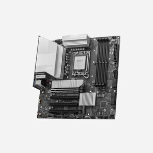 MSI PRO B860M-A WIFI : Carte Mère micro ATX Intel B860, LGA 1851, DDR5 jusqu'à 8800MHz, Wi-Fi 7, Triple M.2 PCIe Gen4/Gen5, Realtek ALC897 - Miniature 4