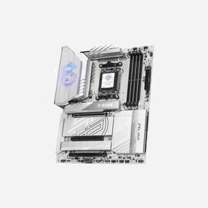 MSI MPG X870E EDGE TI WIFI : Carte mère ATX AMD X870E, Socket AM5, DDR5-8400, 4x M.2 PCIe Gen5/4, 5GbE LAN, Wi-Fi 7, USB4, Audio 7.1 - Miniature 3
