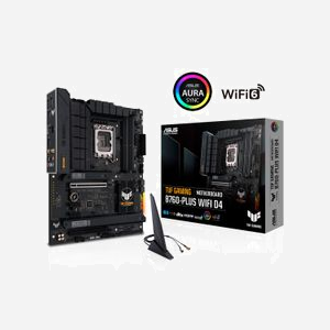 ASUS TUF GAMING B760-PLUS WIFI D4 : Carte mère ATX Intel B760, Socket LGA 1700, DDR4, Wi-Fi 6, 2.5GbE, 3x M.2, SATA III, USB 3.2 Gen 2, PCIe 5.0 - Miniature 3