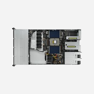 ASUS RS500A-E12-RS4U Serveur Rack 1U AMD EPYC 9004 Socket SP5 DDR5-SDRAM 6.14To 4x3.5" SATA/SAS Gigabit Ethernet Intel I350-AM2 Double Alimentation 800W 80+ Titanium - Miniature 2