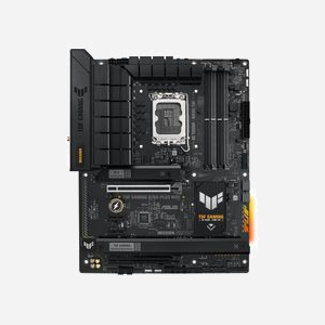 ASUS TUF Gaming B760-Plus WIFI : Carte mère ATX Intel B760 LGA 1700, DDR5, 3x M.2, Wi-Fi 6E, 2.5GbE, USB 3.2 Gen 2, PCIe 5.0 - Miniature 1