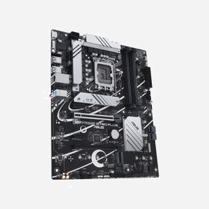 ASUS PRIME B760-PLUS - Carte mère ATX - Intel B760 - Socket LGA 1700 - DDR5 - 192Go RAM max - 3x M.2 - 2.5GbE - USB 3.2 Gen 2 - Support RAID - Miniature 3