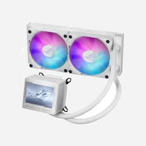 ASUS ROG RYUJIN III 240 ARGB White Edition - Refroidisseur liquide CPU All-in-One, radiateur 279x120x30mm, 2x120mm 600-2200RPM, 21.08-70.07 CFM, Socket LGA1700/AM5 - Miniature 3