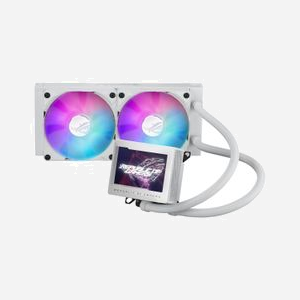 ASUS ROG RYUJIN III 240 ARGB White Edition - Refroidisseur liquide CPU All-in-One, radiateur 279x120x30mm, 2x120mm 600-2200RPM, 21.08-70.07 CFM, Socket LGA1700/AM5 - Miniature 4