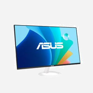ASUS VZ27EHF-W Moniteur LCD 27" Full HD (1920x1080) IPS, 1ms, 100Hz, HDMI 1.4, VESA 75x75, Blanc, Anti-reflet, Low-Blue-Light - Miniature 2