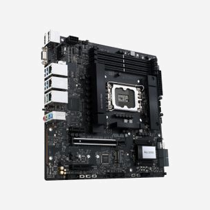 ASUS PRO WS W680M-ACE SE : Carte mère micro ATX Intel W680, Socket LGA 1700, DDR5, Triple Ethernet 2.5GbE/GbE, M.2 NVMe PCIe 4.0, SATA III, RAID 0/1/5/10 - Miniature 3