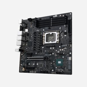 ASUS PRO WS W680M-ACE SE : Carte mère micro ATX Intel W680, Socket LGA 1700, DDR5, Triple Ethernet 2.5GbE/GbE, M.2 NVMe PCIe 4.0, SATA III, RAID 0/1/5/10 - Miniature 5