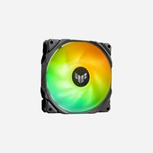 ASUS TUF GAMING LC II 240 ARGB - Kit de refroidissement liquide pour processeur, radiateur 277mm, 2 ventilateurs 120mm (800-2000 RPM, 29dB, 67 CFM), sockets LGA 115x/1200/1700, AM4/AM5 - Miniature 3
