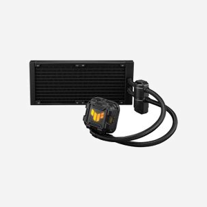 ASUS TUF GAMING LC II 240 ARGB - Kit de refroidissement liquide pour processeur, radiateur 277mm, 2 ventilateurs 120mm (800-2000 RPM, 29dB, 67 CFM), sockets LGA 115x/1200/1700, AM4/AM5 - Miniature 5