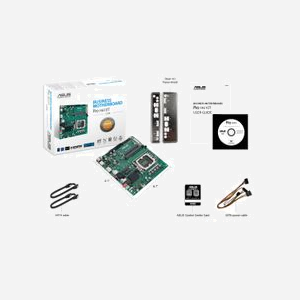 ASUS PRO H610T-CSM : Carte mère mini ITX Intel H610, Socket LGA 1700, DDR5 SO-DIMM 64Go, M.2, SATA III, Gigabit Ethernet, Windows 10/11 - Miniature 4