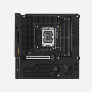 ASUS TUF GAMING B760M-BTF WIFI : Carte mère micro ATX Intel B760, Socket LGA 1700, DDR5, M.2, WiFi 6, 2.5GbE, compatible Windows 10/11