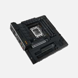 ASUS TUF GAMING B760M-BTF WIFI : Carte mère micro ATX Intel B760, Socket LGA 1700, DDR5, M.2, WiFi 6, 2.5GbE, compatible Windows 10/11 - Miniature 4