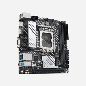 ASUS PRIME H610I-PLUS-CSM : Carte mère mini ITX Intel H610, Socket LGA 1700, DDR5 jusqu'à 96Go 5600MHz, M.2, SATA III, Gigabit Ethernet - Miniature 3