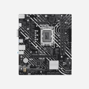 ASUS Prime H610M-K : Carte mère micro ATX Intel H610, Socket LGA 1700, DDR5, M.2, Gigabit Ethernet, USB 3.2 Gen 1, Compatible Windows 10/11 - Miniature 1