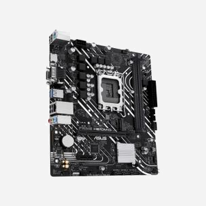 ASUS PRIME H610M-D : Carte mère micro ATX Intel H610, Socket LGA 1700, DDR5 jusqu'à 96Go 5600MHz, M.2 NVMe PCIe, Gigabit Ethernet, SATA III, Support Windows 10/11 - Miniature 5