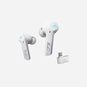 ASUS ROG Cetra Speednova Blanc - Écouteurs True Wireless Stereo (TWS) Bluetooth 5.3, 20-40000Hz, IPX4, Microphone, Autonomie 46h, Android/iOS - Miniature 2