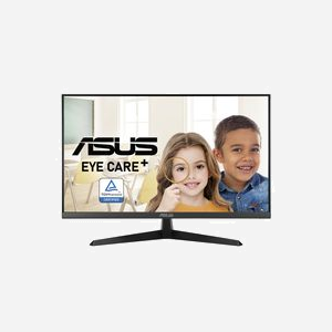 ASUS VY27UQ Écran PC 27" 4K Ultra HD (3840x2160) LCD IPS 5ms 60Hz, 350cd/m², HDR10, 2xHDMI 2.0, DP 1.4, Adaptive Sync, Noir - Miniature 1
