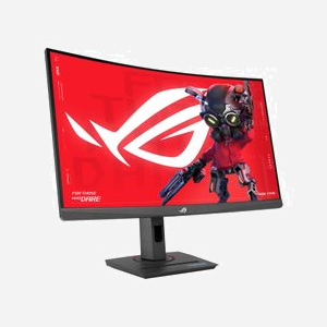ASUS XG27WCS - Écran PC 27" Wide Quad HD (2560x1440) VA 180Hz 1ms, incurvé 1500R, DisplayHDR 400, FreeSync, HDMI 2.0/DP 1.4 - Miniature 3
