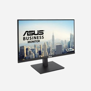 ASUS VA27UQSB Écran LCD 27" 4K UHD (3840x2160) IPS, 5ms, 60Hz, 350cd/m², HDR10, sRGB 99%, Hub USB 3.2 Gen 1, DisplayPort 1.4, HDMI 2.0, Noir - Miniature 4