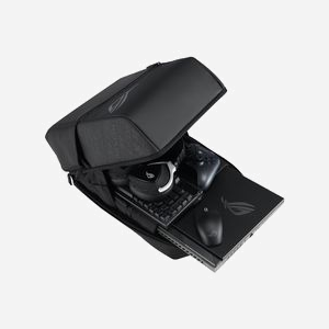 Sac à dos ASUS 90XB0920-BBP000 pour ordinateur portable jusqu'à 16" (40.6cm), Polyester/PU noir, 310x170x440mm, Compartiment 264x30.4x354mm, 1.1kg - Miniature 5