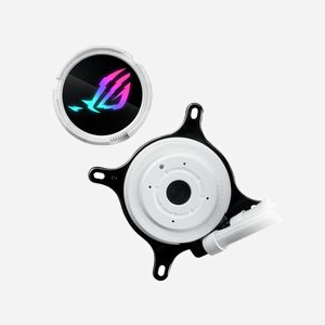 ASUS ROG Strix LC III 240 ARGB White Edition - Kit Watercooling CPU 2x120mm (800-2200RPM, 36dB, 70.38CFM) - Radiateur 272x121x27mm - Sockets LGA1700/AM5 - Miniature 4