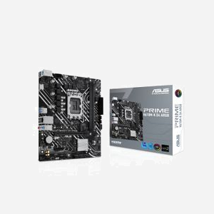 ASUS PRIME H610M-K D4 ARGB - Carte mère micro ATX Intel H610, Socket LGA 1700, DDR4 64GB max 3200MHz, M.2, Gigabit Ethernet, Windows 11/10 - Miniature 1