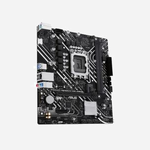 ASUS PRIME H610M-K D4 ARGB - Carte mère micro ATX Intel H610, Socket LGA 1700, DDR4 64GB max 3200MHz, M.2, Gigabit Ethernet, Windows 11/10 - Miniature 4
